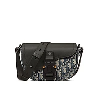 Mini Saddle Messenger Bag with Flap