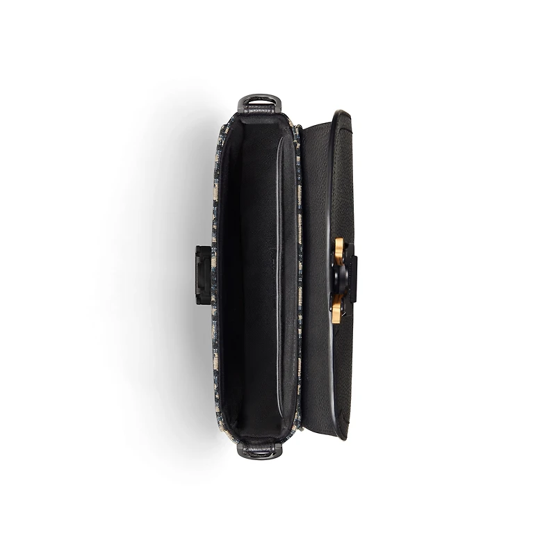 Mini Saddle Messenger Bag with Flap