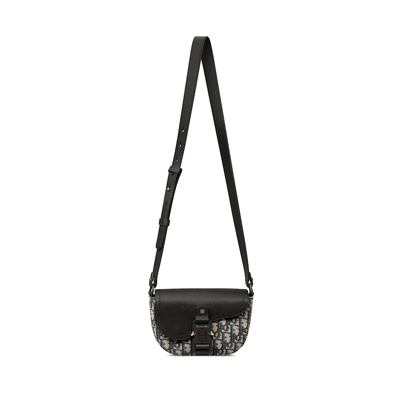 Mini Saddle Messenger Bag with Flap