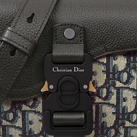 Mini Saddle Messenger Bag with Flap