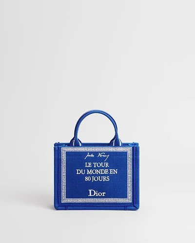 Mini Dior Book Tote with Strap