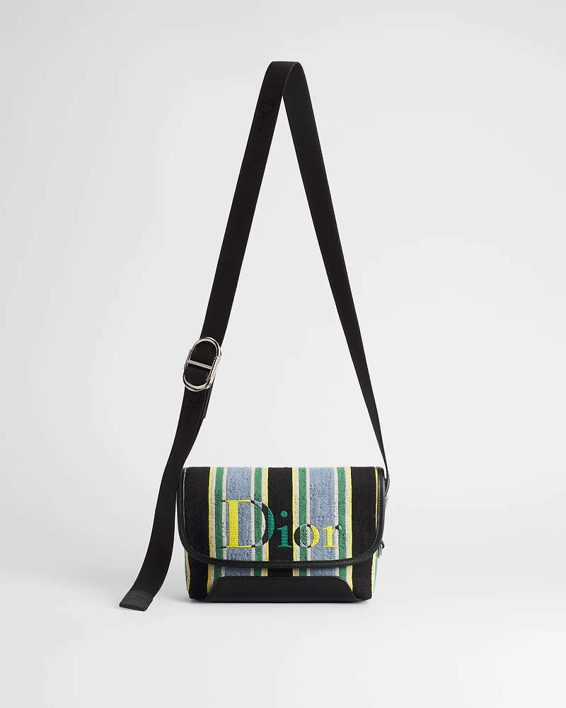 Dioriviera Mini Dior Jett Messenger Bag with Flap