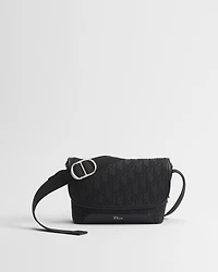 Mini Dior Jett Messenger Bag with Flap