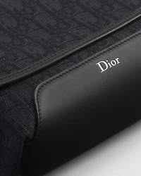 Mini Dior Jett Messenger Bag with Flap