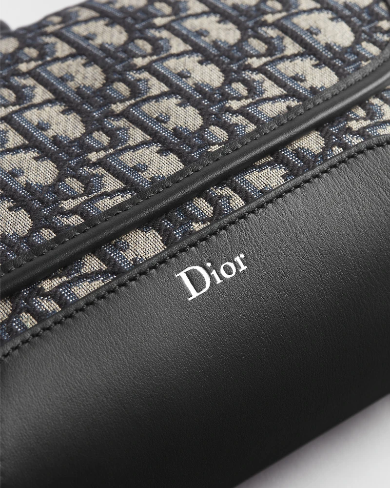 Mini Dior Jett Messenger Bag with Flap