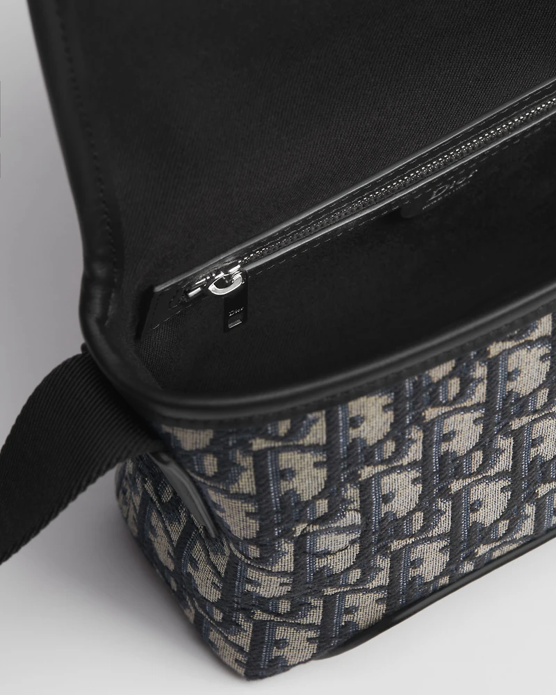 Mini Dior Jett Messenger Bag with Flap