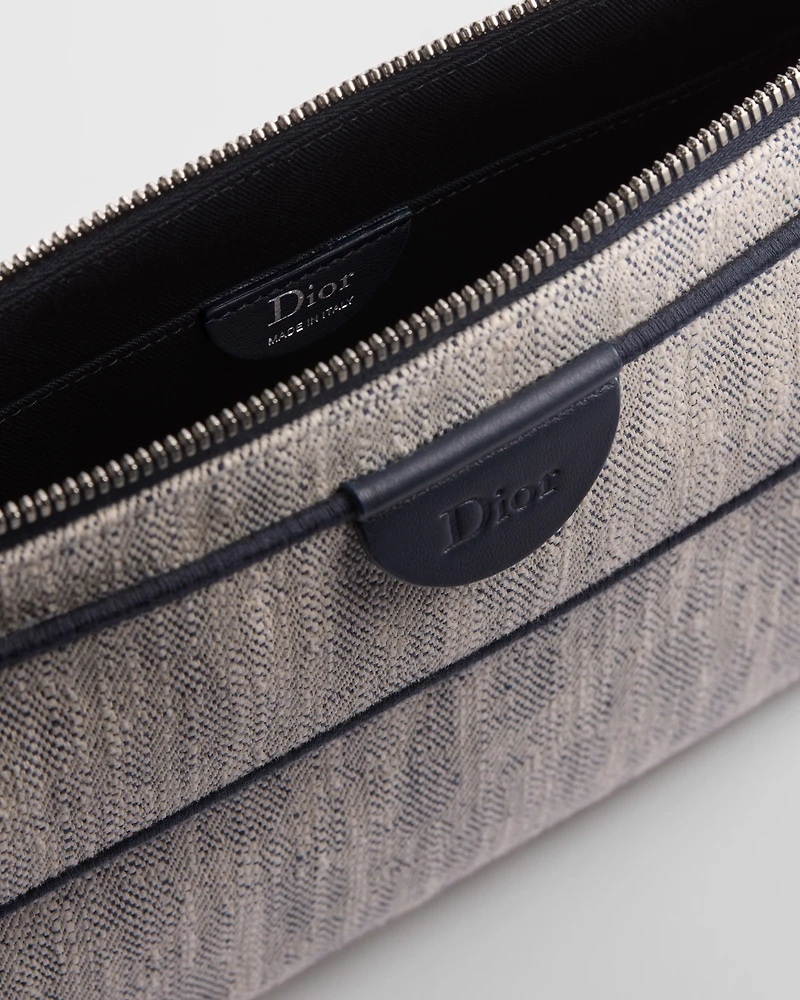 Dioriviera Pocket Dior Jett A5 Triangle Pouch