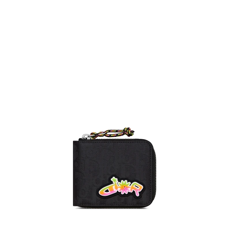 DIOR AND LEWIS HAMILTON Zipped Wallet