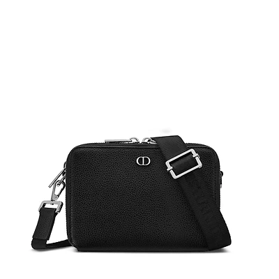 CD Icon Zipped Pouch with Strap