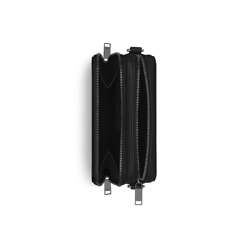 CD Icon Zipped Pouch with Strap