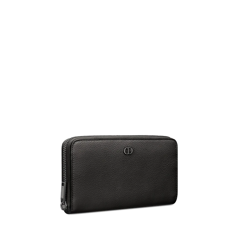 CD Icon Long Zipped Wallet