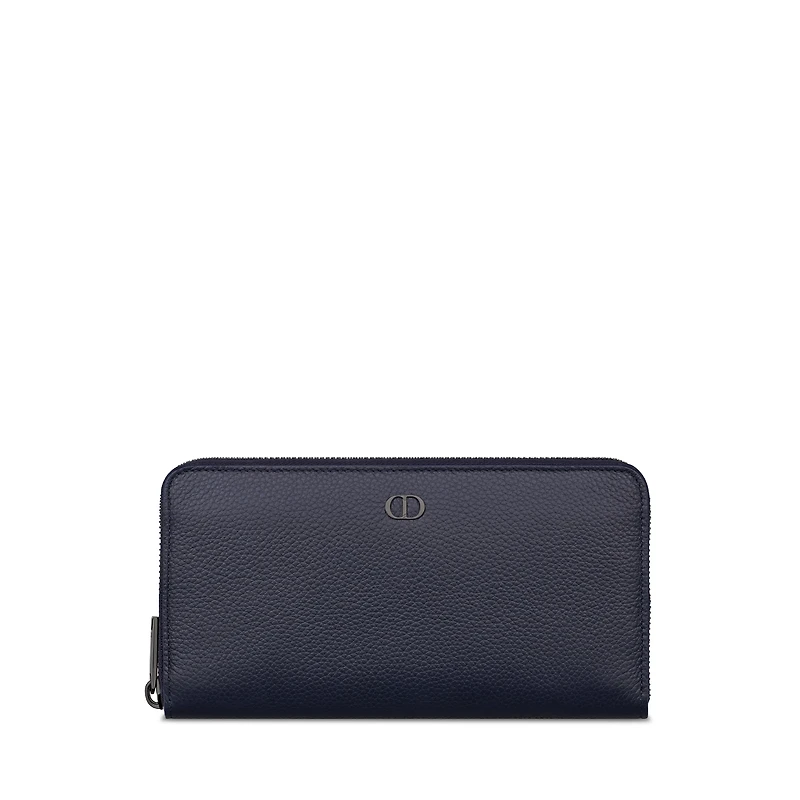 CD Icon Long Zipped Wallet