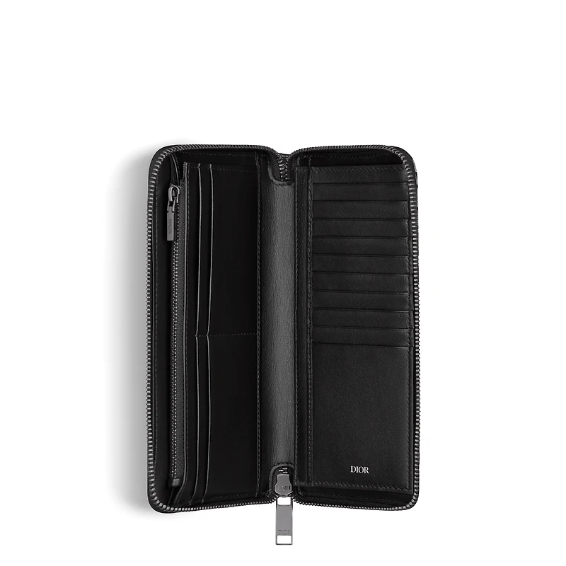 Long Vertical Zipped Wallet