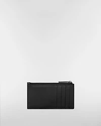 Zipped Card Holder with Split Ring