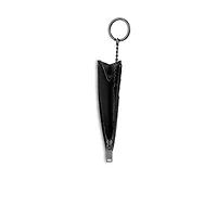 Zipped Card Holder with Split Ring