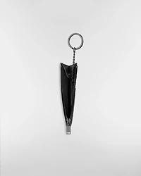 Zipped Card Holder with Split Ring