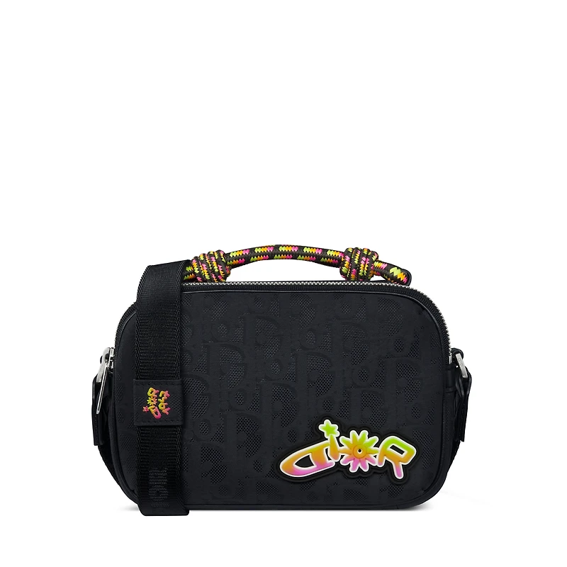 Mini DIOR AND LEWIS HAMILTON Zipped Bag