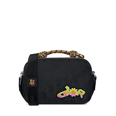 Mini DIOR AND LEWIS HAMILTON Zipped Bag
