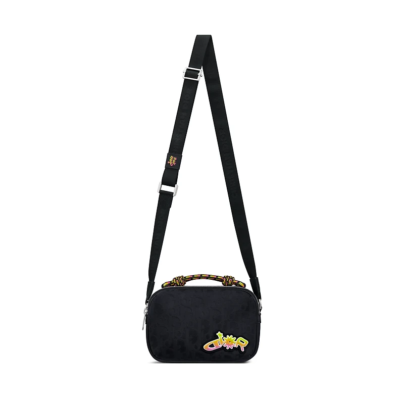 Mini DIOR AND LEWIS HAMILTON Zipped Bag