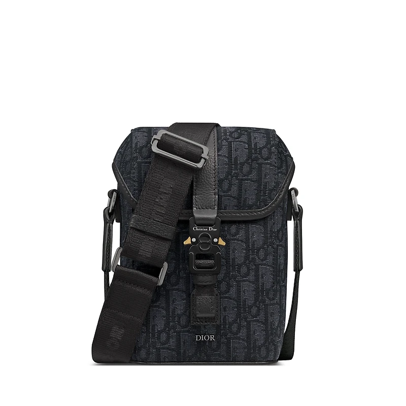 Mini Dior Hit the Road Vertical Messenger Bag with Flap