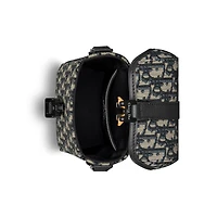 Mini Dior Hit the Road Vertical Messenger Bag with Flap