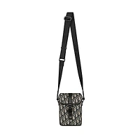 Mini Dior Hit the Road Vertical Messenger Bag with Flap