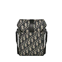 Mini Dior Hit the Road Vertical Messenger Bag with Flap