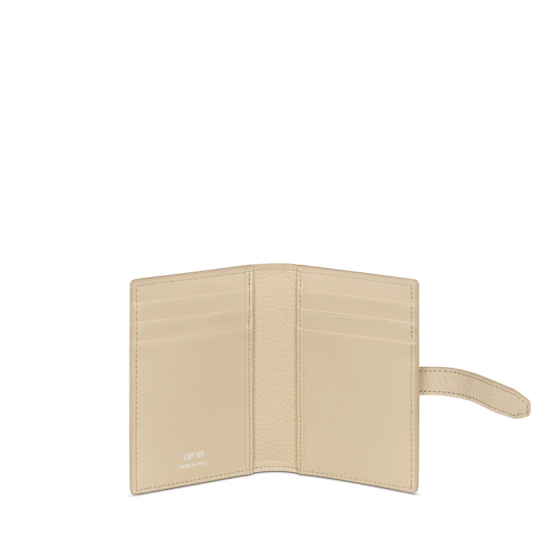 Dior Normandie Vertical Bifold Card Holder