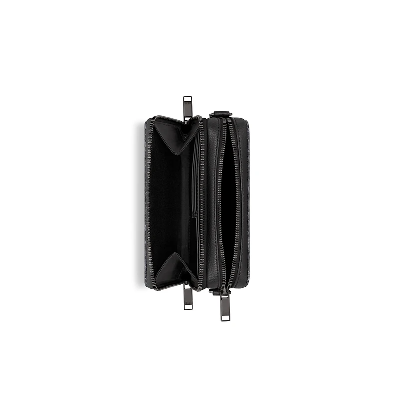 Zipped Pouch with Strap