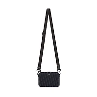 Zipped Pouch with Strap