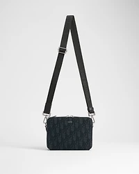 Zipped Pouch with Strap