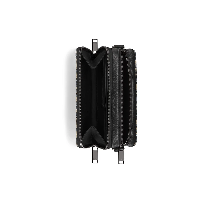 Zipped Pouch with Strap