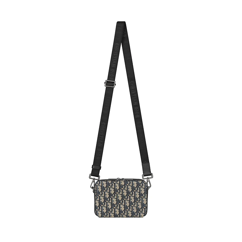 Zipped Pouch with Strap