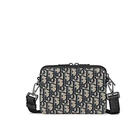 Zipped Pouch with Strap