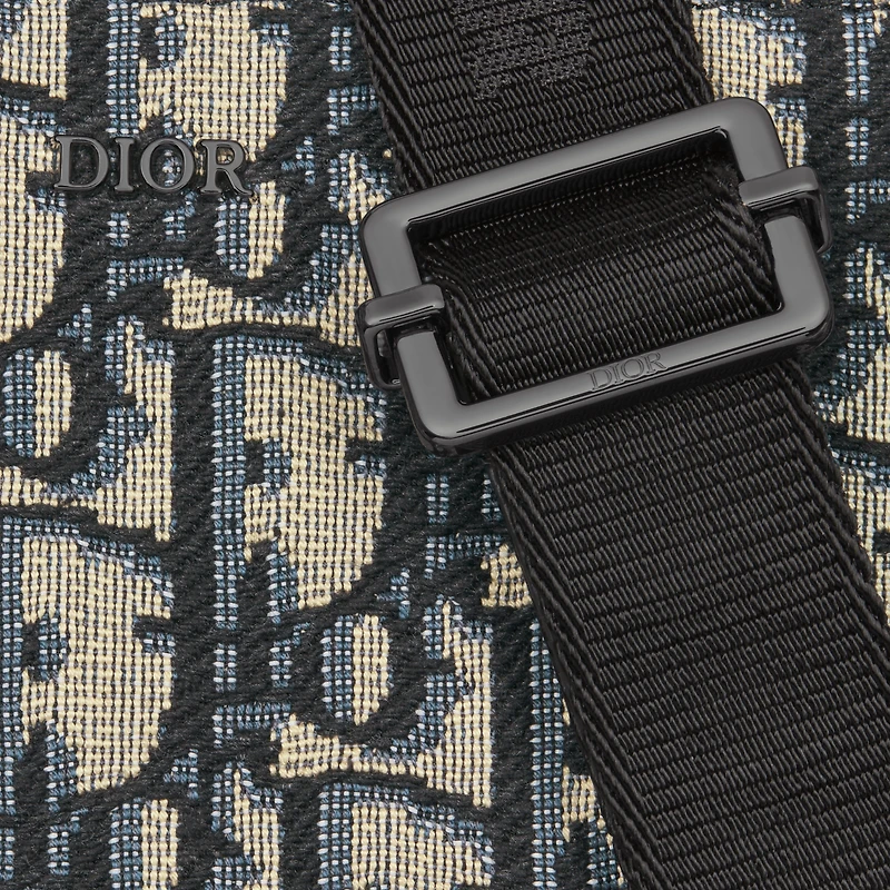 Zipped Pouch with Strap