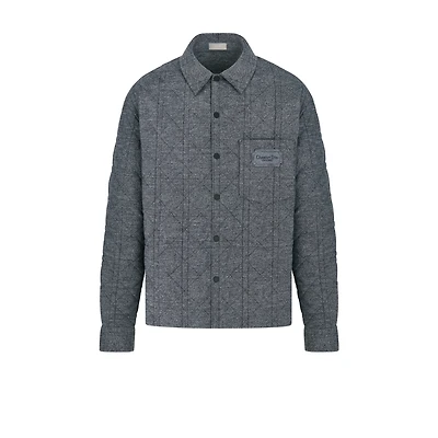 Cannage Overshirt with Christian Dior Couture Embroidery