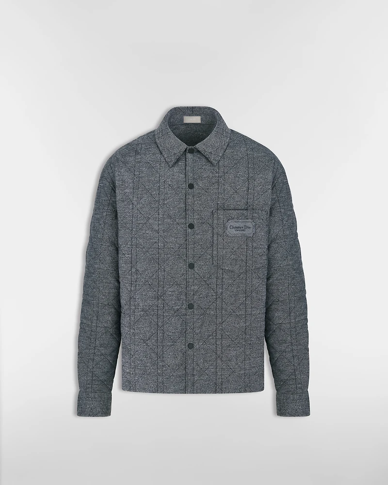 Cannage Overshirt with Christian Dior Couture Embroidery