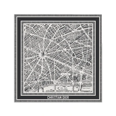 Plan de Paris 90 Square Scarf