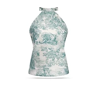 Dioriviera Toile de Jouy Sauvage Dior Silk Top