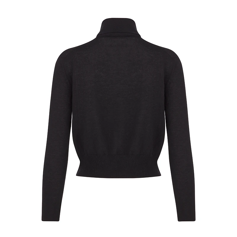 Tied Collar Sweater