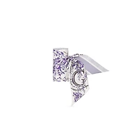 ABCDior G Glycine - Grâce du Printemps Mitzah Scarf