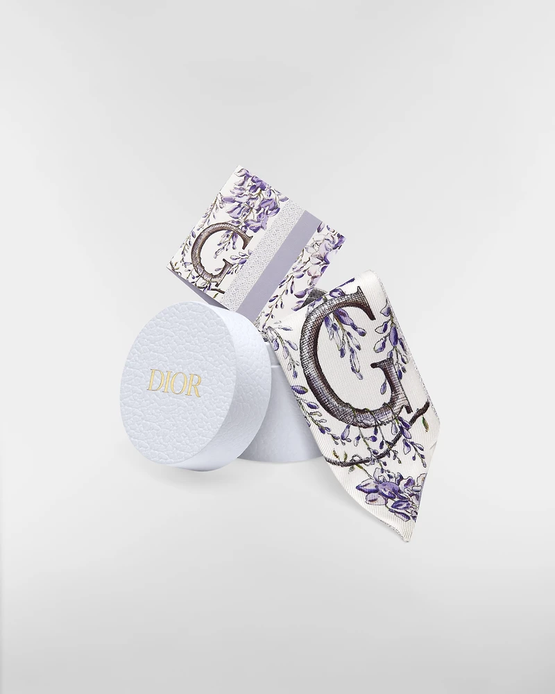 ABCDior G Glycine - Grâce du Printemps Mitzah Scarf