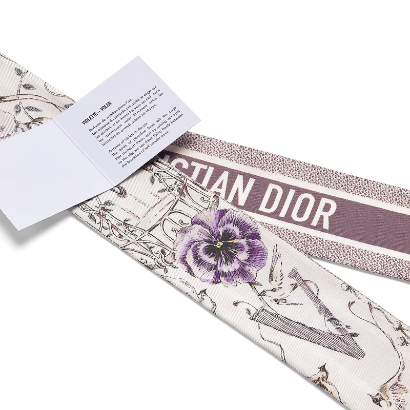 ABCDior V Violette - Voler Mitzah Scarf