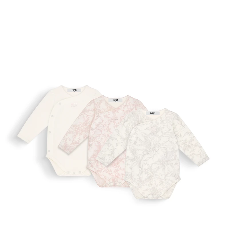 Gift Set with Three Long-Sleeved Onesies