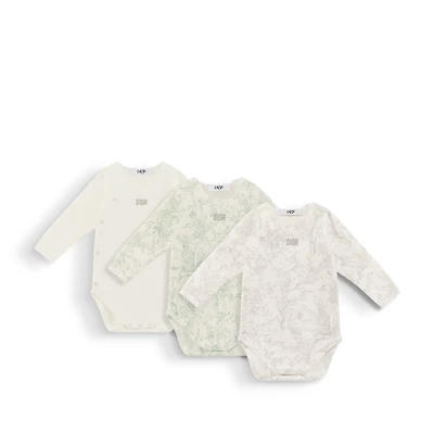 Gift Set with Three Long-Sleeved Onesies