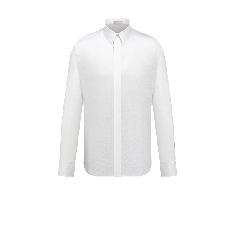 Cannage Shirt with French Cuffs