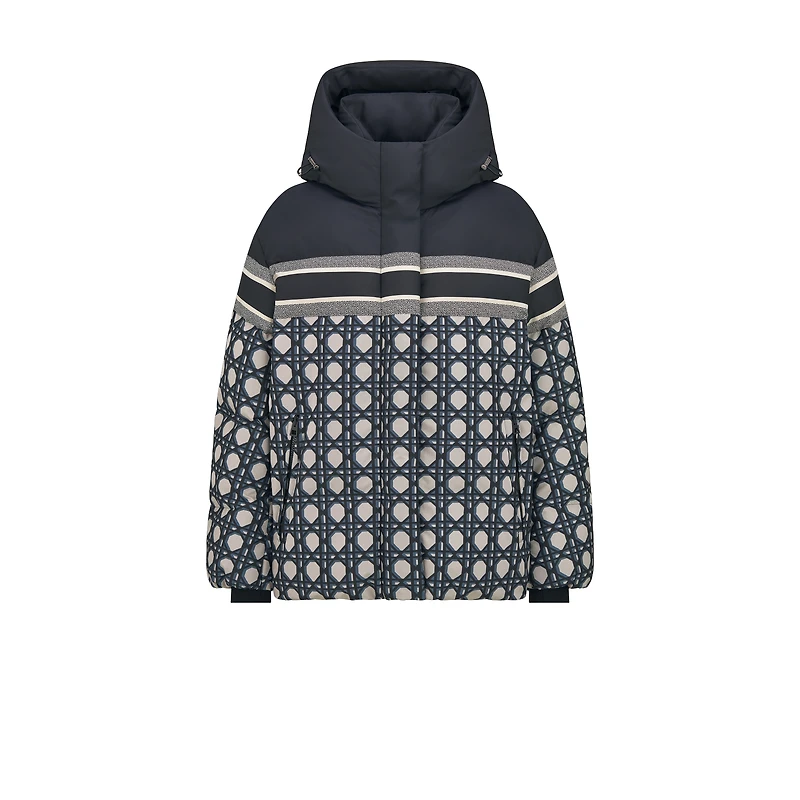 DiorAlps Macrocannage Puffer Jacket with Hood