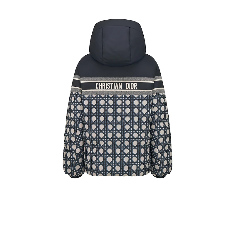 DiorAlps Macrocannage Puffer Jacket with Hood