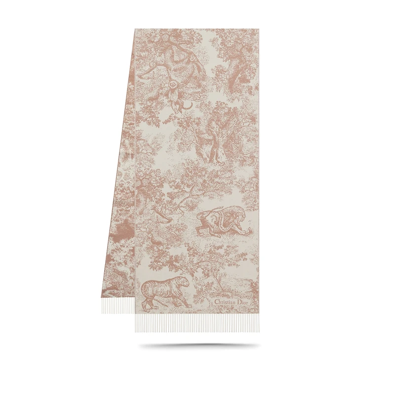 Toile de Jouy Sauvage Scarf