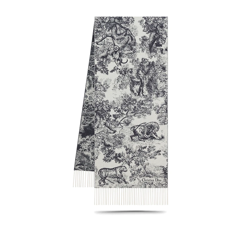 Toile de Jouy Sauvage Scarf